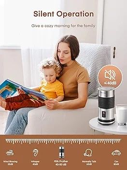 Spieniacz do mleka automatyczny 4 w 1 housnat mmf-802-v2 400w