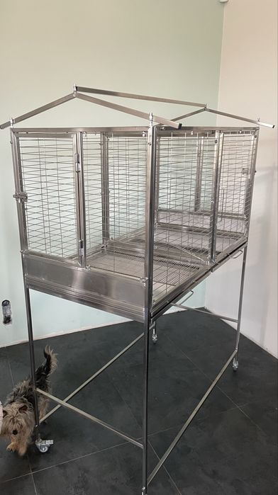 клетки под заказ  для птиц , нержавеющая сталь для собак
