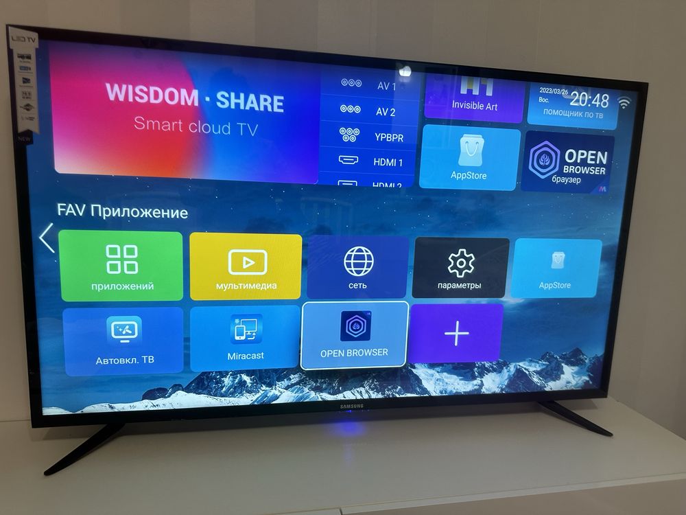 Телевизор Samsung Смарт ТВ 55" Smart TV WIFI 4К