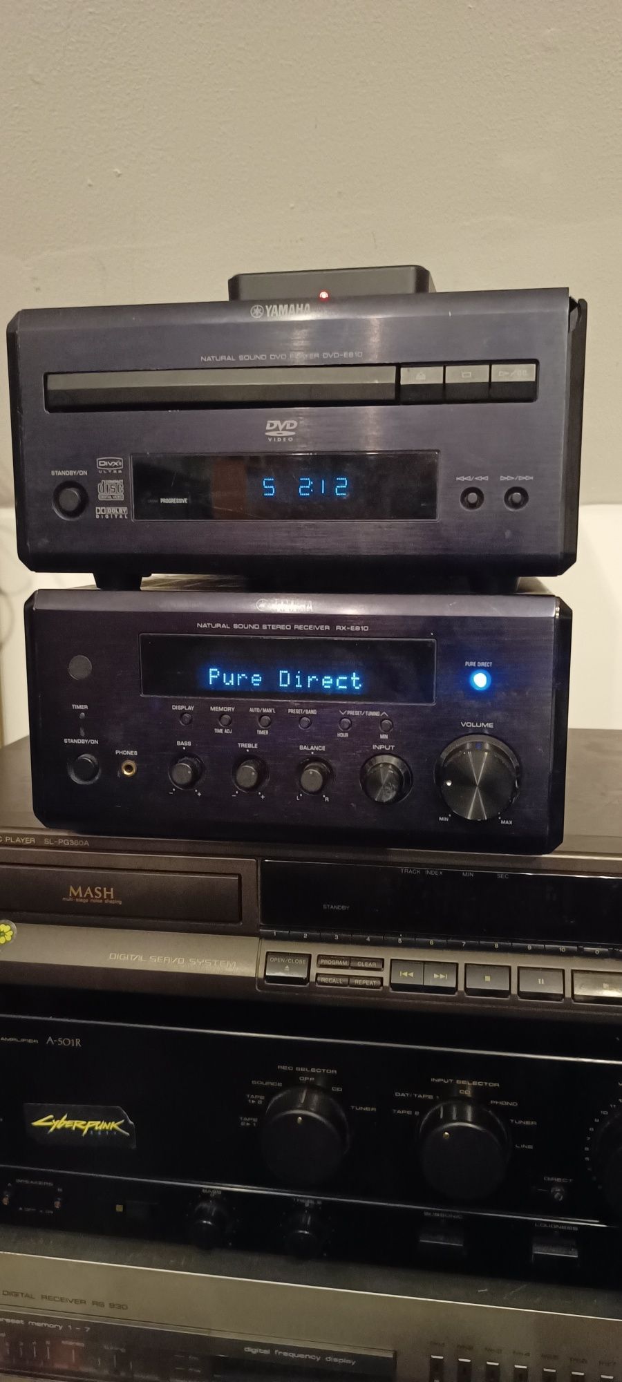 amplituner Yamaha Pianocraft RX-E810 2x65W