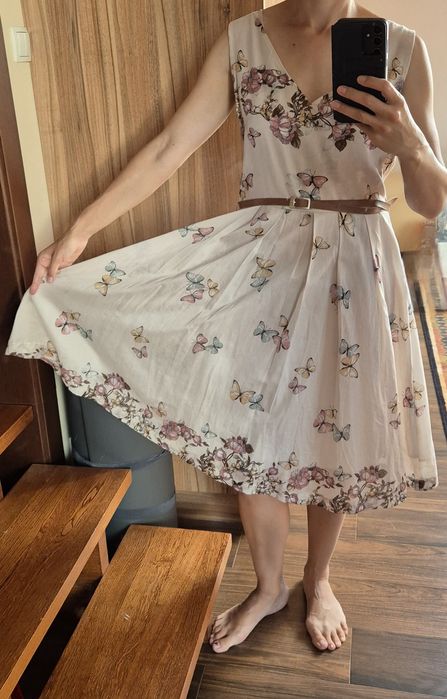 Sukienka 42 podszewka elegancka