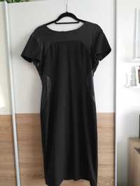 Sukienka czarna +żakiet gratis!! rozmiar 44.