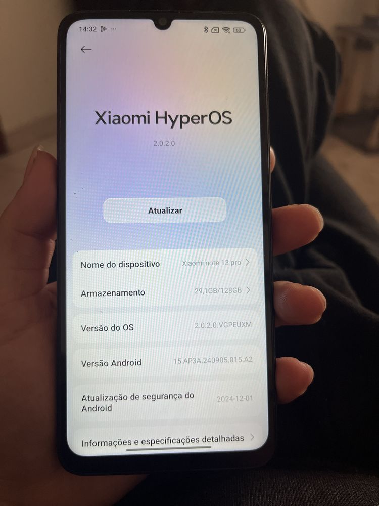 Troco xiaomi note 13 128gb
