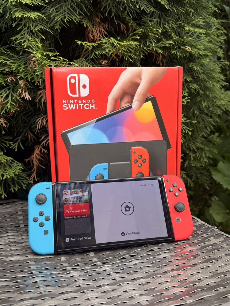 Nintendo Switch OLED / Pełen zestaw !