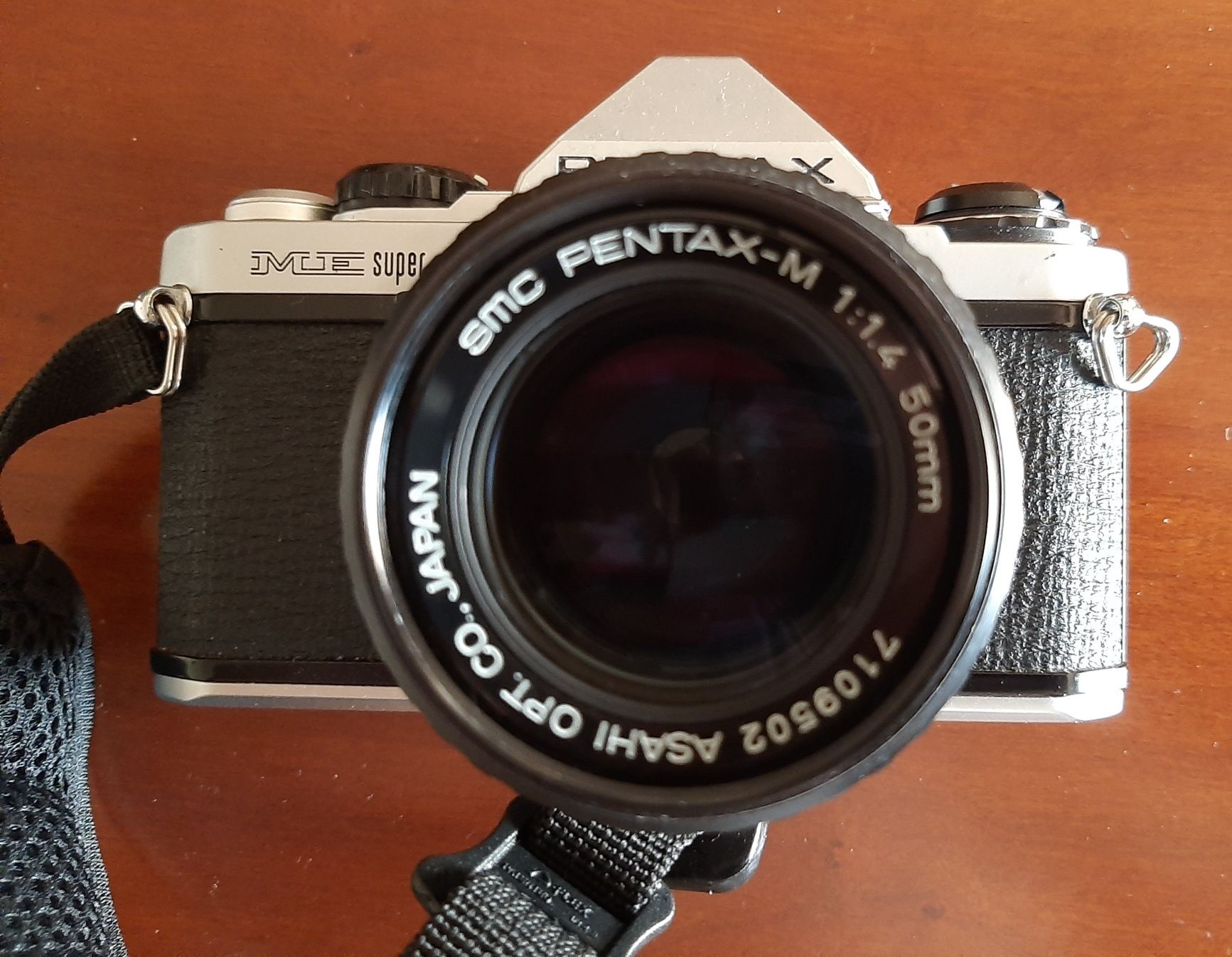 Pentax ME Super com lente smc Pentax-M 50 mm f1.4