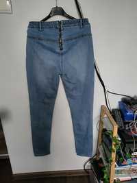 Spodnie jeans, wysoki standard r.XL