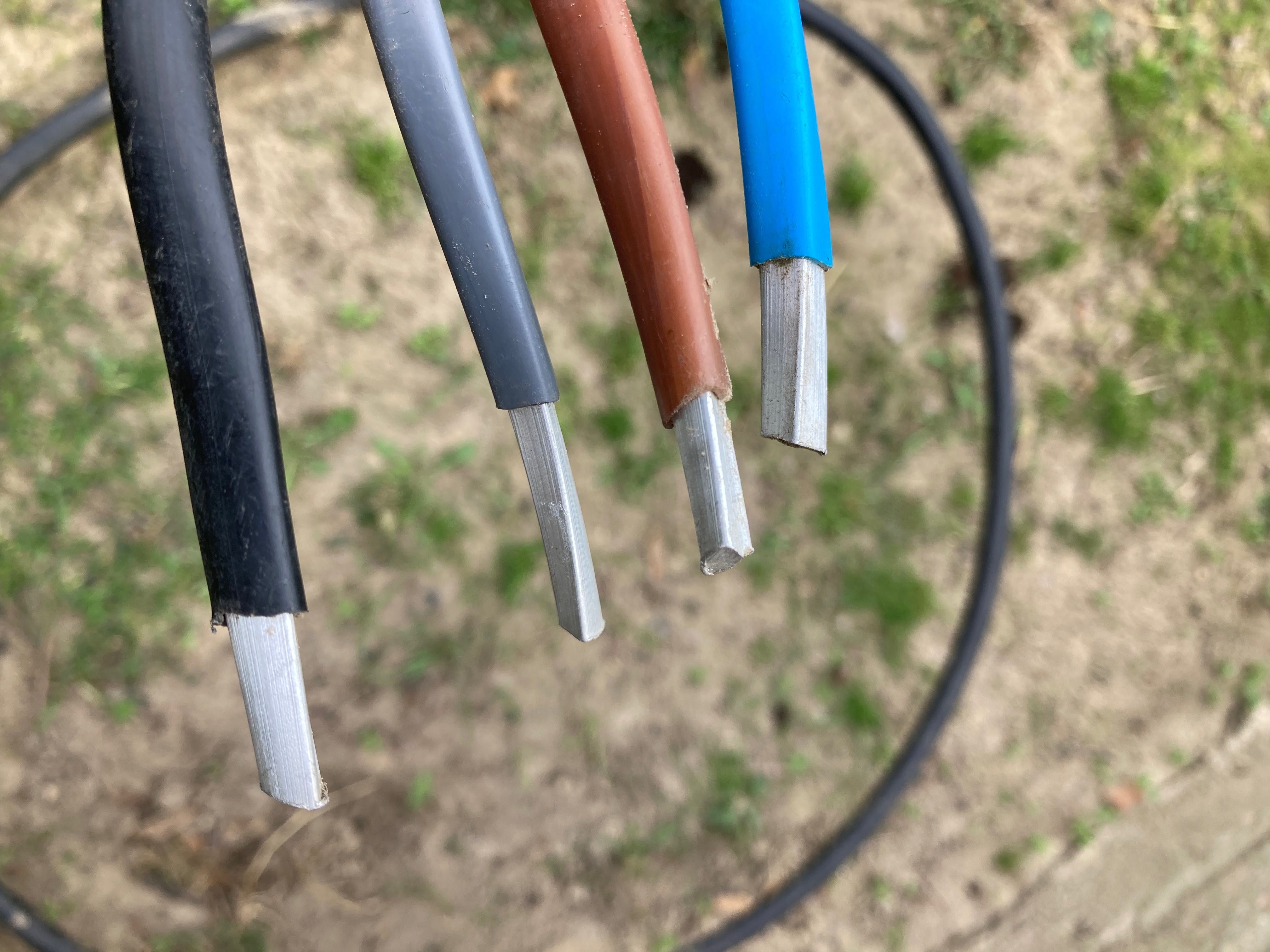 Kabel przewód ziemny YAKXS 4x25