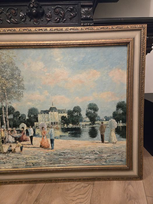 Okazja Oryginalny obraz olejny na płótnie Christian Stemmeler