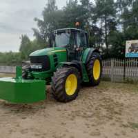 John Deere 7430 Premium Nowe opony VIDEO sprężarka  7530 rok 2011 Pneumatyka TUZ