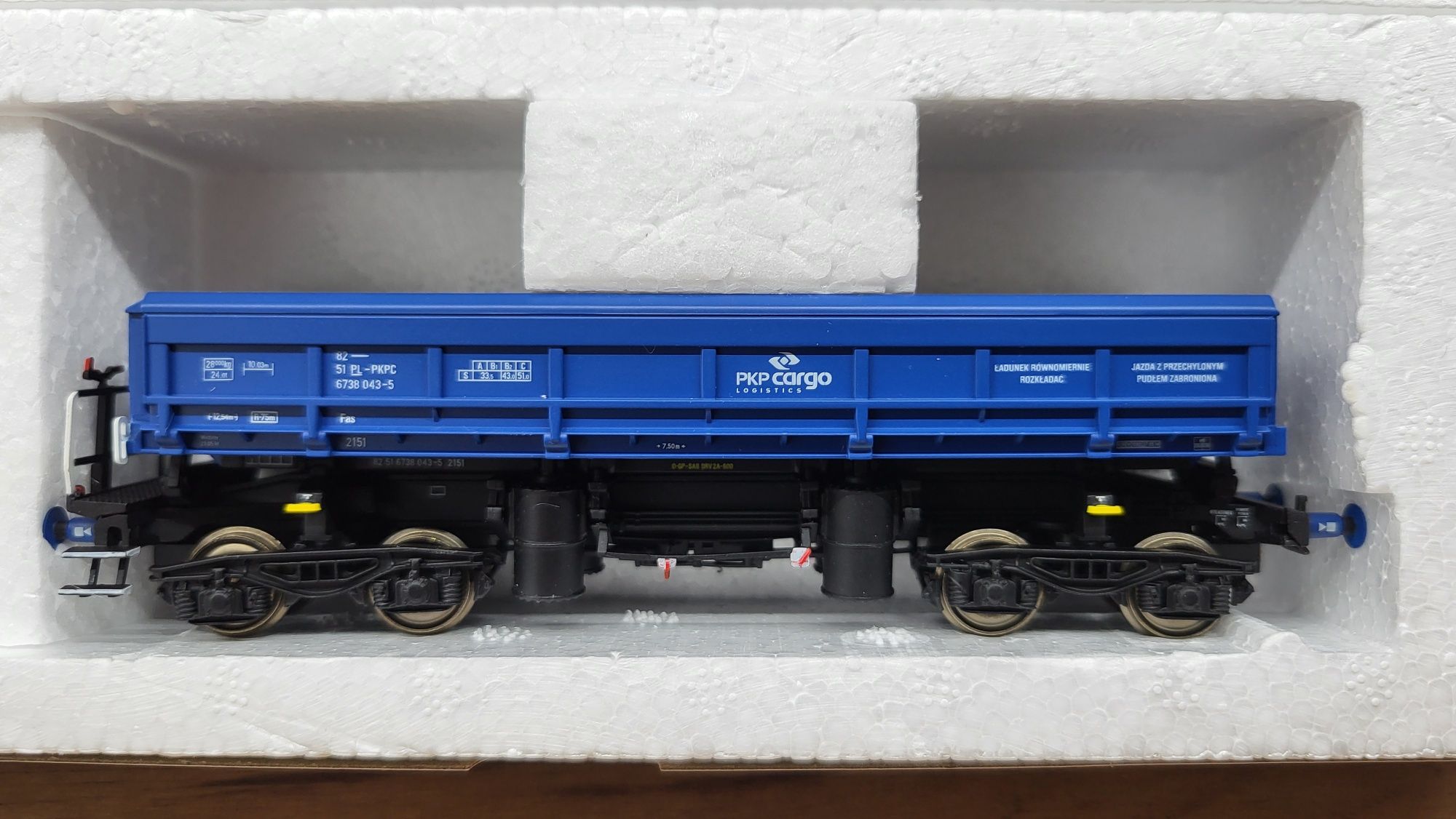 Albert modell 600032 zestaw wagonów DUMPCAR PKP CARGO ep VI  RARYTAS