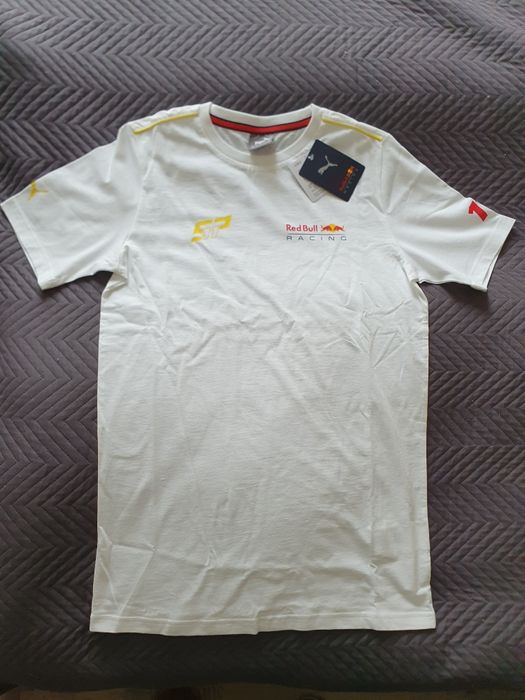 T-shirt bluzka XS puma Red Bull Racing SP biała
