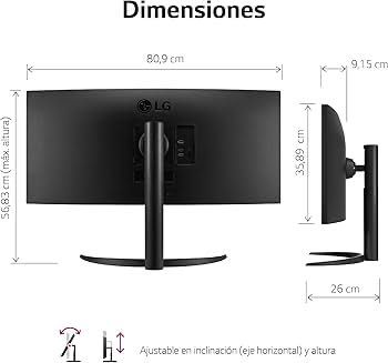 Monitor LG ULTRAWIDE 34wp65c 34 CALE