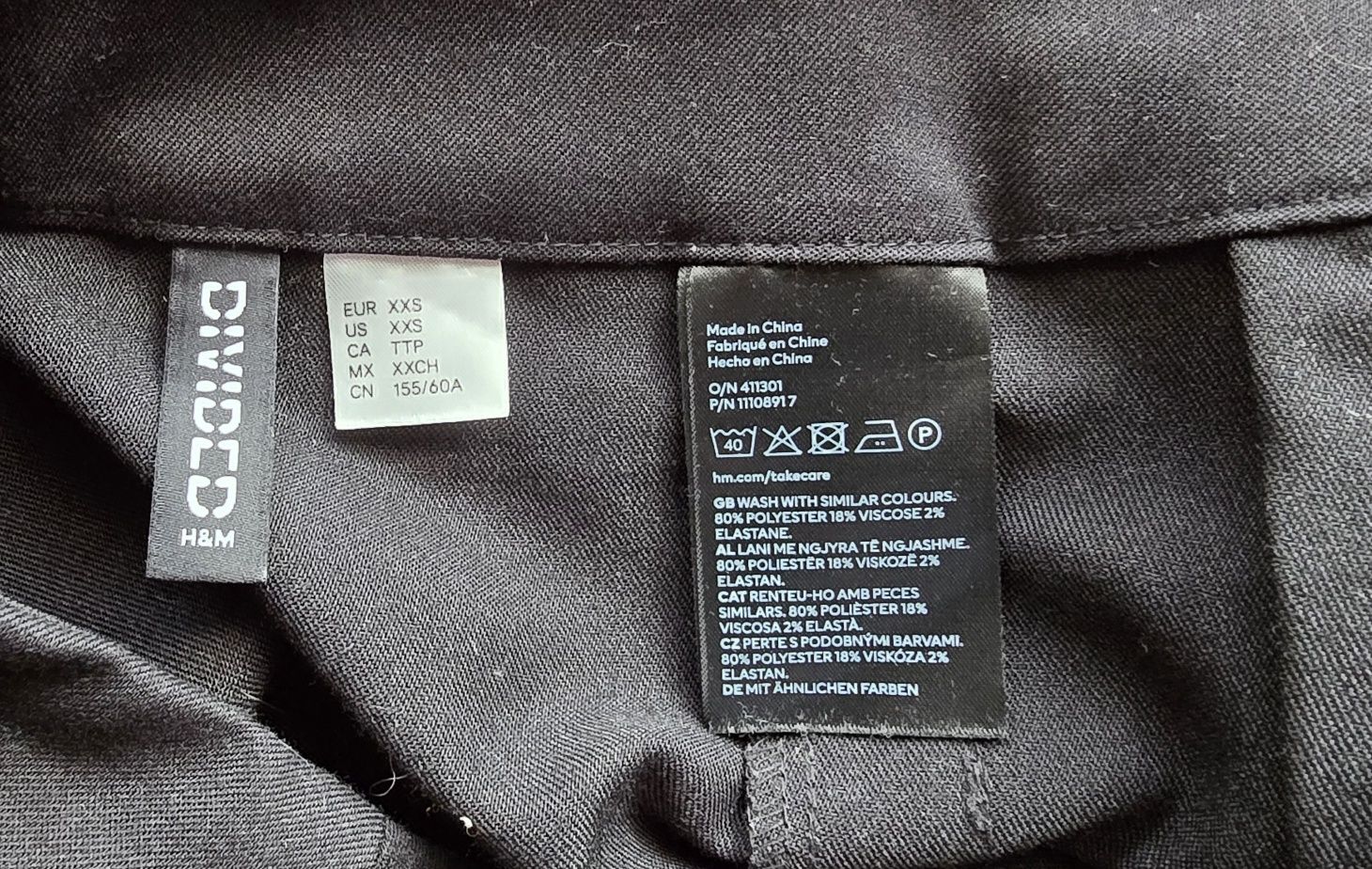 Elegancka spódnica H&M XXS