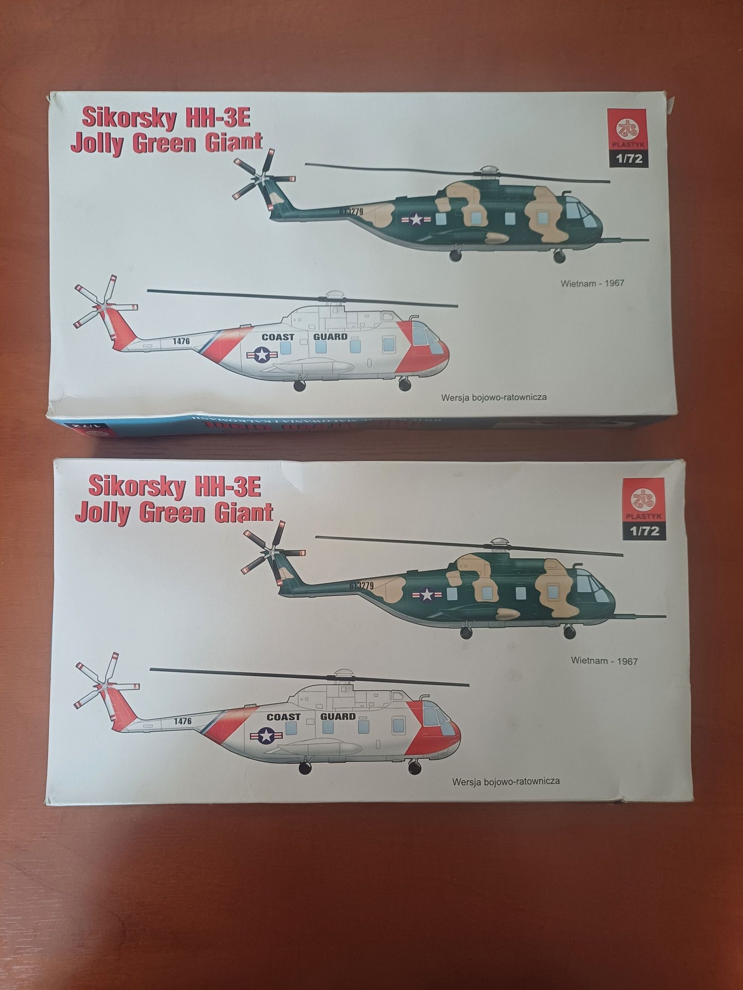 (REZ) Model Sikorsky HH-3E Jolly Green Gigant (S-146) - Plastyk (1/72)