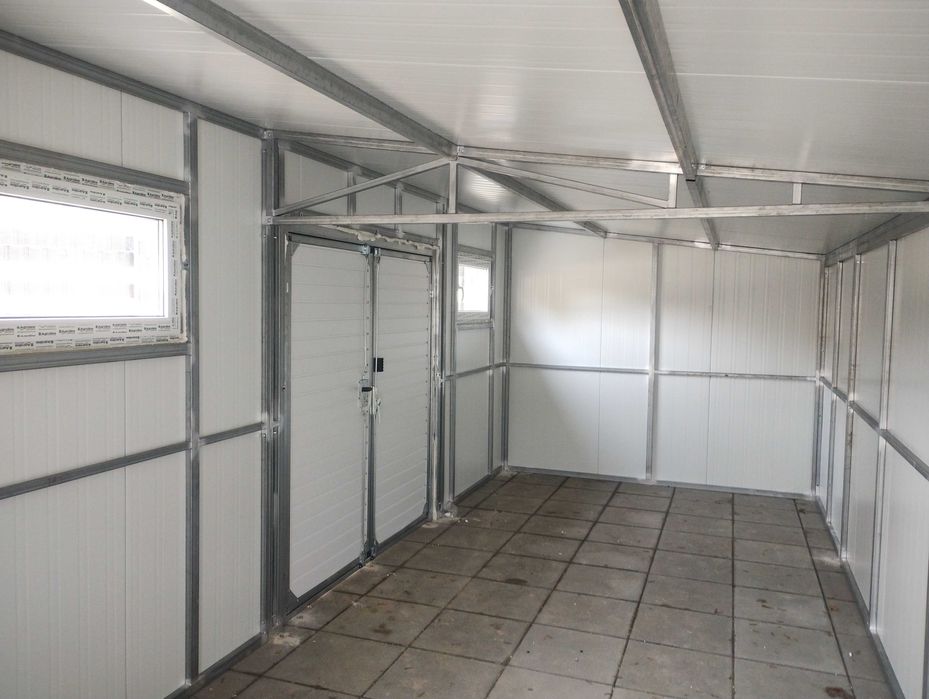 Garaż ocieplany 8/3 , schowek. warsztat. Na wymiar. Producent