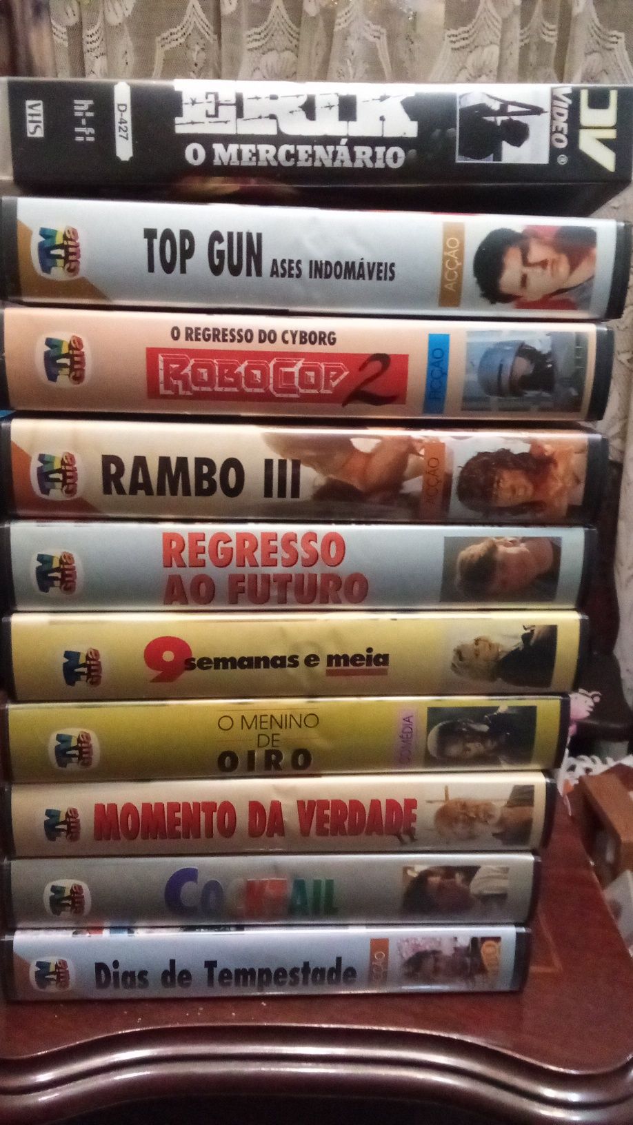 20 FILMES VHS Originais. 4 Fotos.