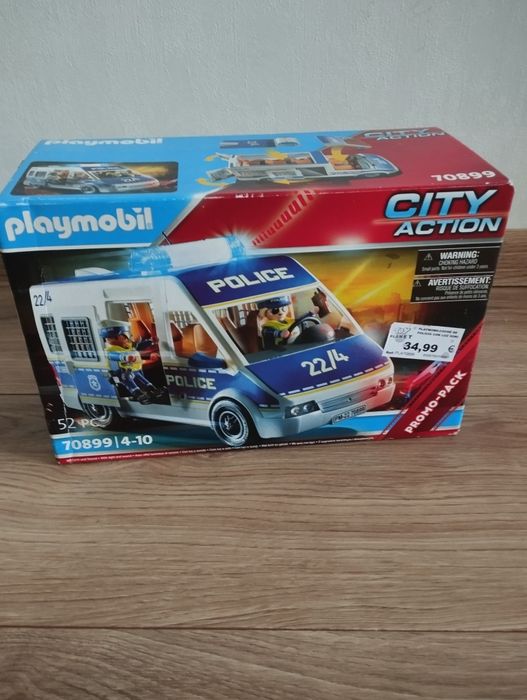 Конструктор Playmobil поліція на вік приблизно 3-6років