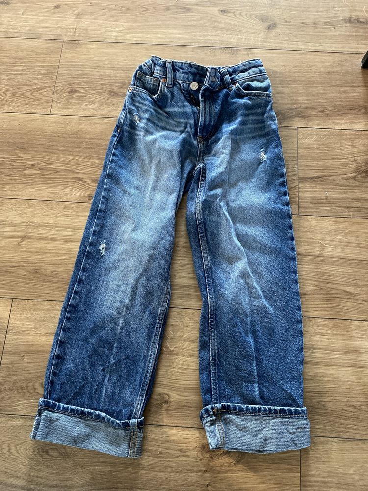Spodnie jeansy zara 134