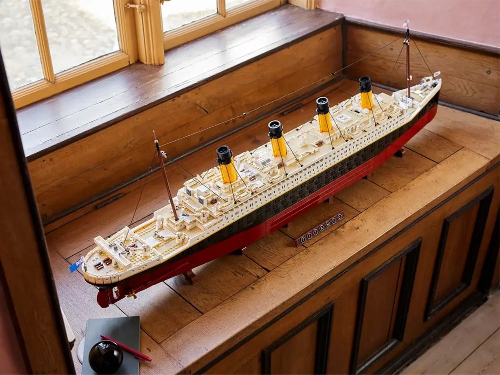 Блоковий конструктор Титанік 1.15 метра, 9090PCS