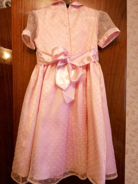 Комплект, костюм платье + жакет на девочку 4, 5, 6 лет