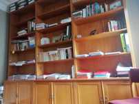 Móvel de biblioteca em faia - excelente estado de conservação