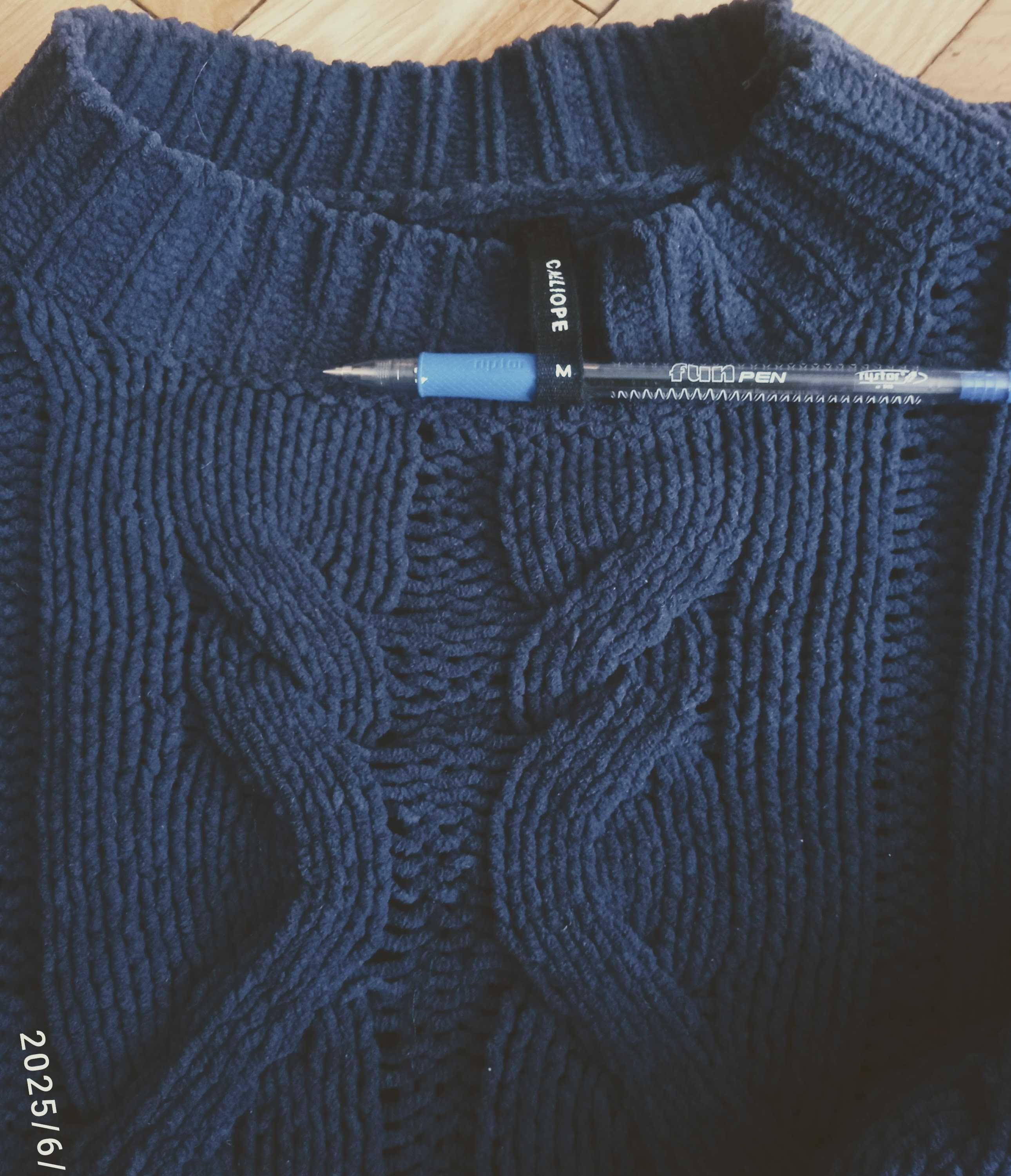Sweter głęboki granat