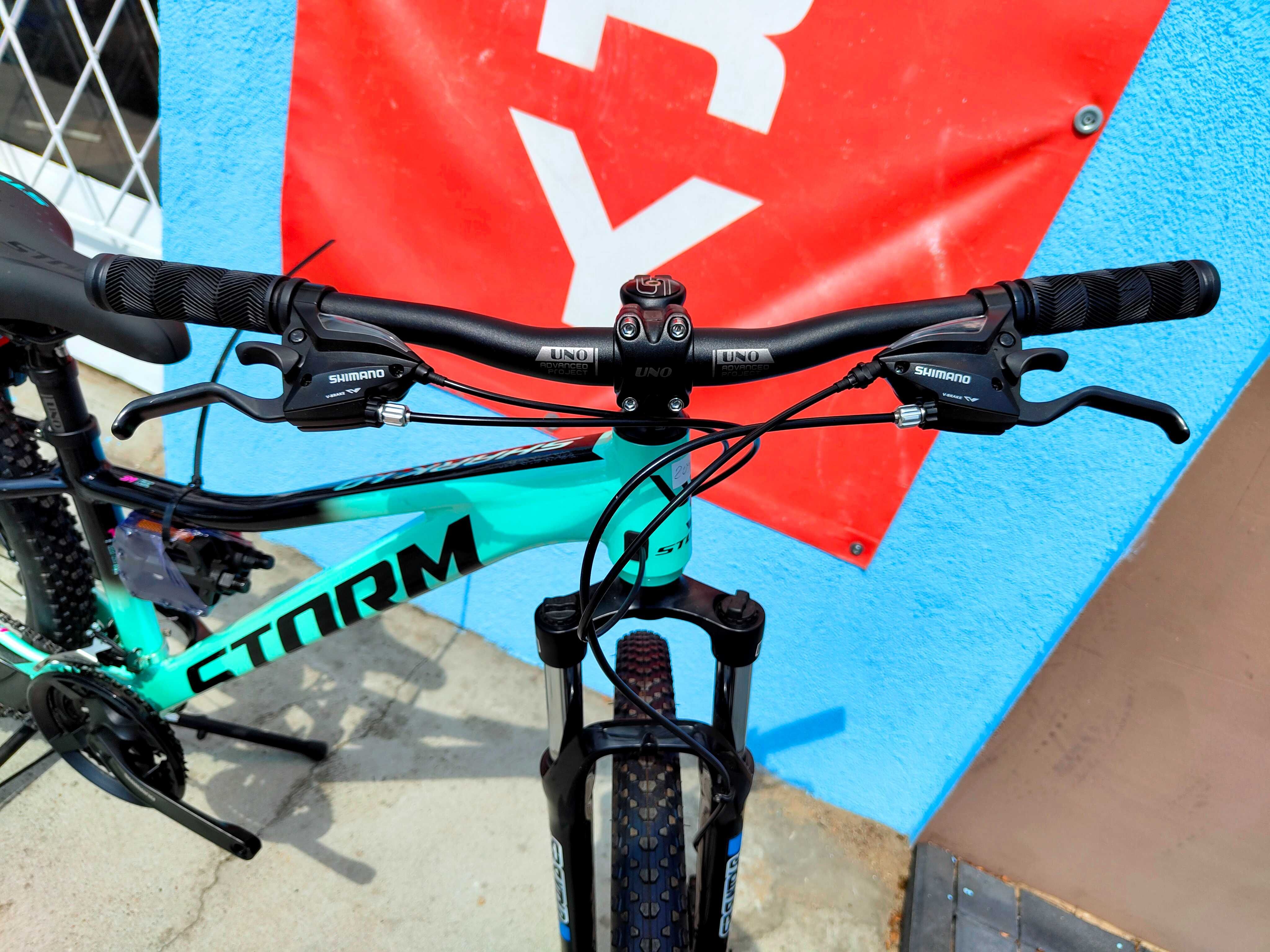 NOWY STORM SHARK 1.0 LADY 2025r R. 13" *Koła 27,5* Hydraulika Shimano!