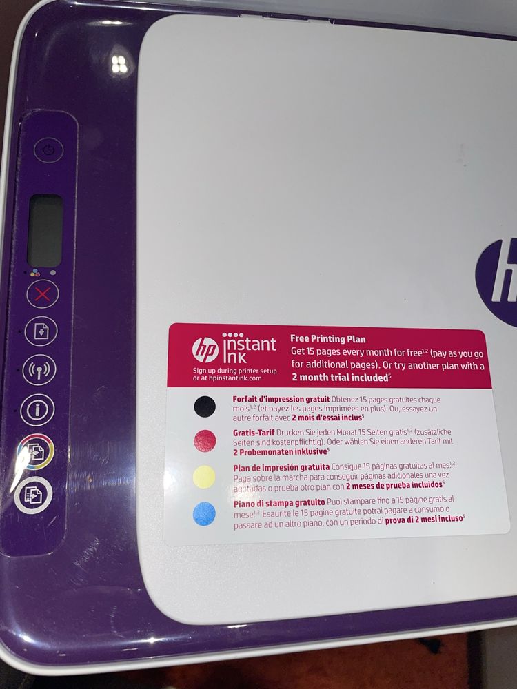 Impressora HP Deskjet 2634 INK — Multifuncional, Compacta e Fiável!