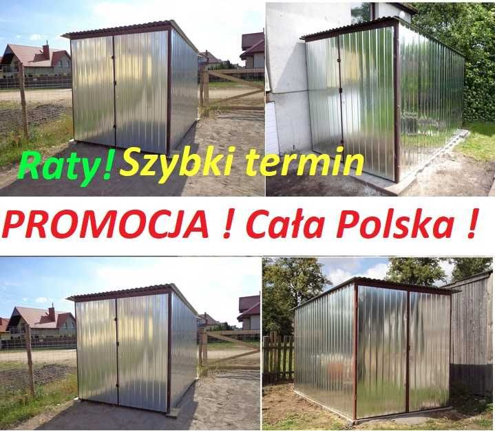 Blaszak Schowek Magazynek Garaż Garaże SZYBKI TERMIN! Cała Polska RATY