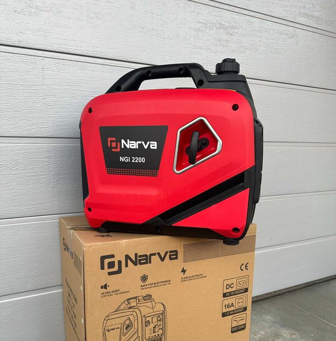 Генератор инверторный бензиновый NARVA NGI-2200 2,0-2,2 кВт ТОП ПРОДАЖ