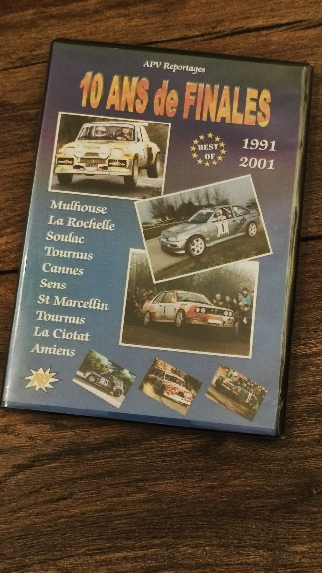 DVD Rallye 10 Ans de Finales