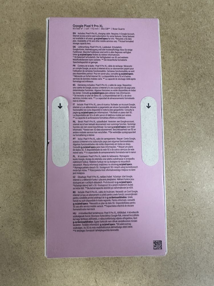 Смартфон Google Pixel 9 Pro XL 16/256GB Rose Quartz