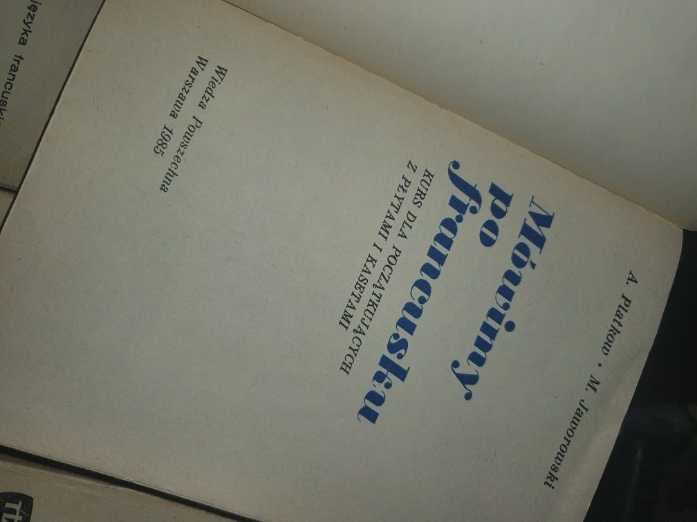Mówimy po francusku, telewizyjny kurs języka francuskiego