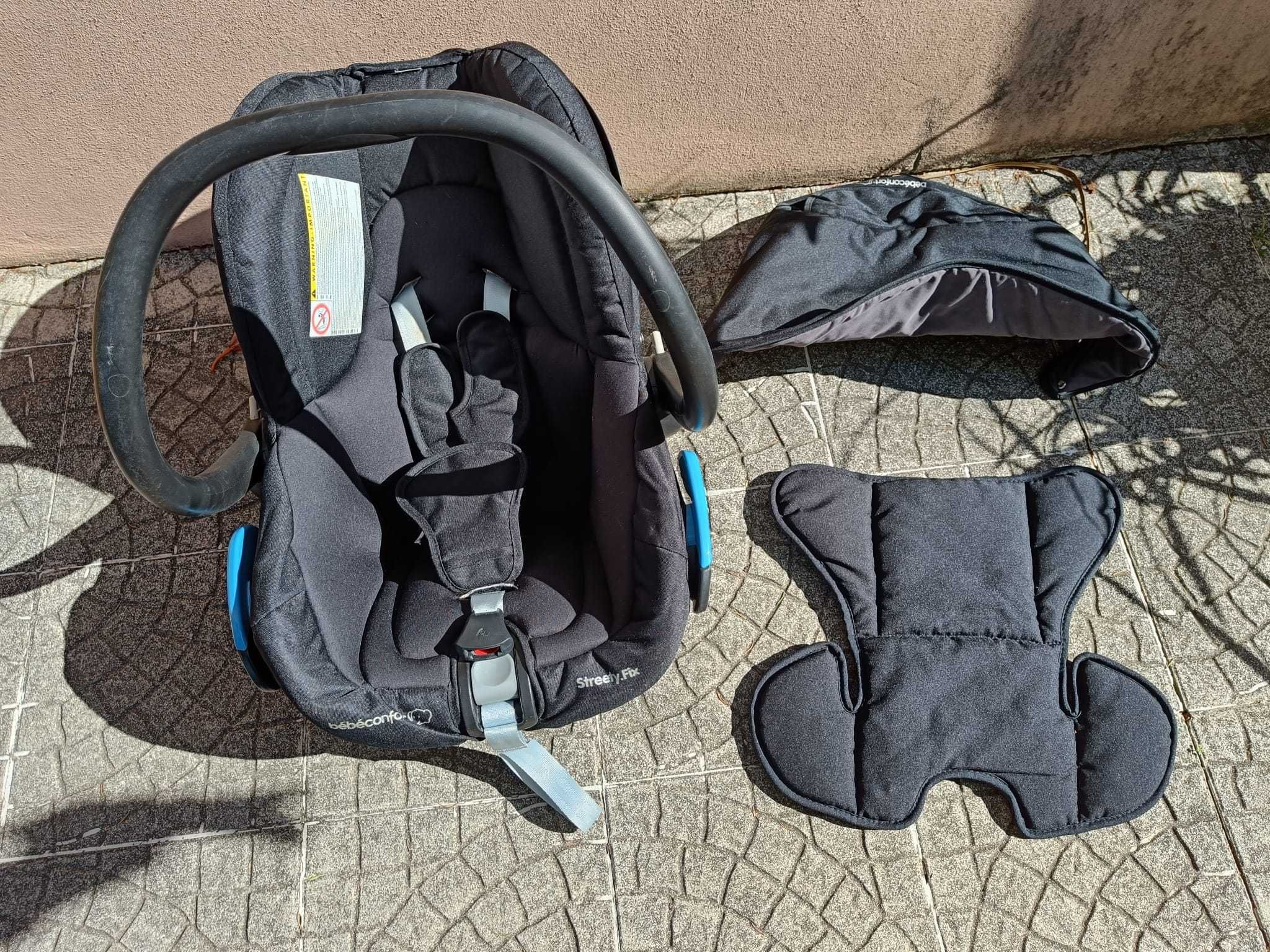 Carrinho de bebé com babycoque (ovo) - Duo