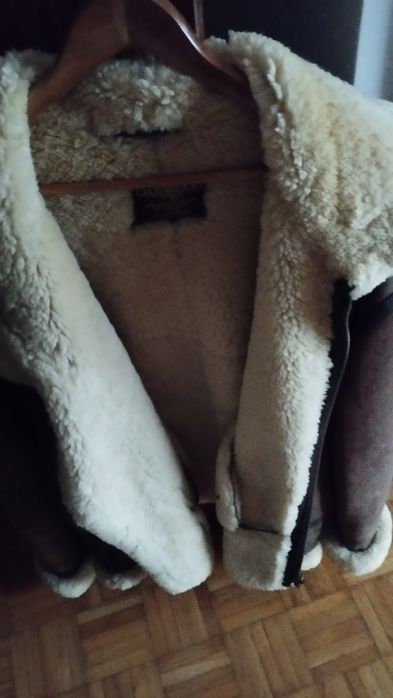 Casaco couro para homem