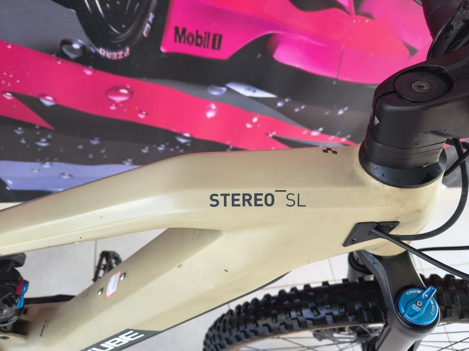 Електродвопідвіс Cube stereo sl 140 M carbon