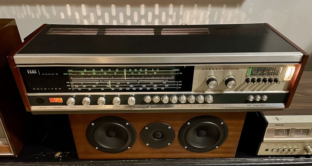 Elac 3300 T GWARANCJA najpotezniejszy na germanach piekny drewno
