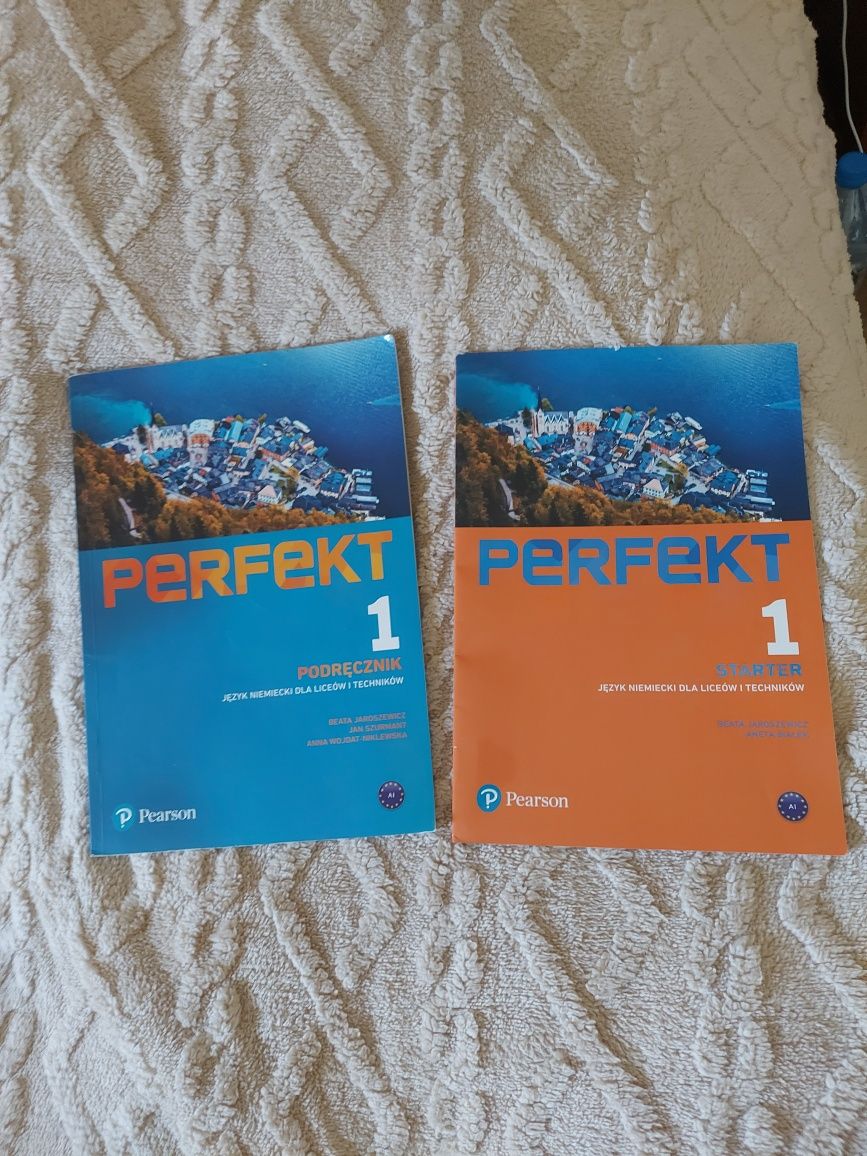 Podręcznik i ćwiczenia język niemiecki PERFEKT 1 LO I Technikum