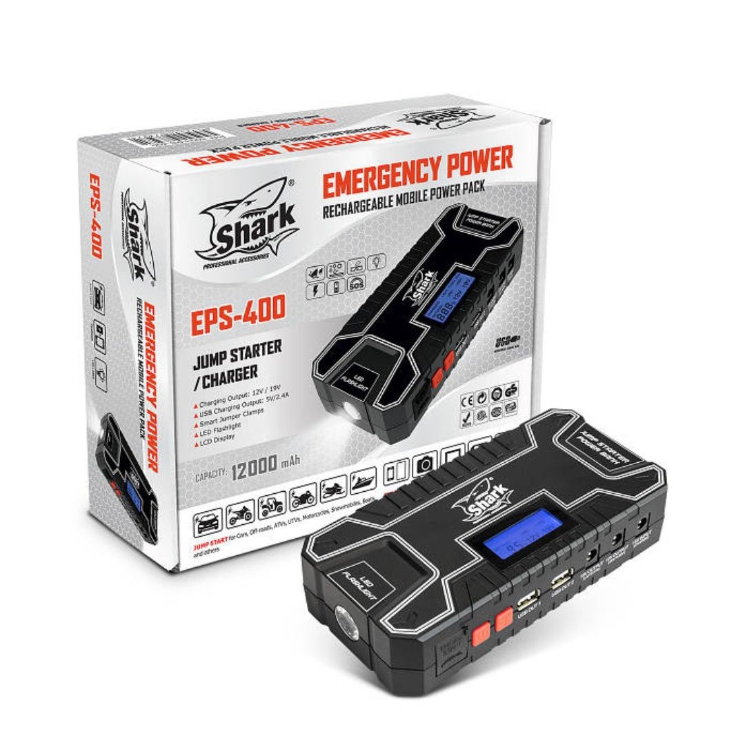 Пусковий пристрій бустер повербанк power bank Jump starter EPS-400