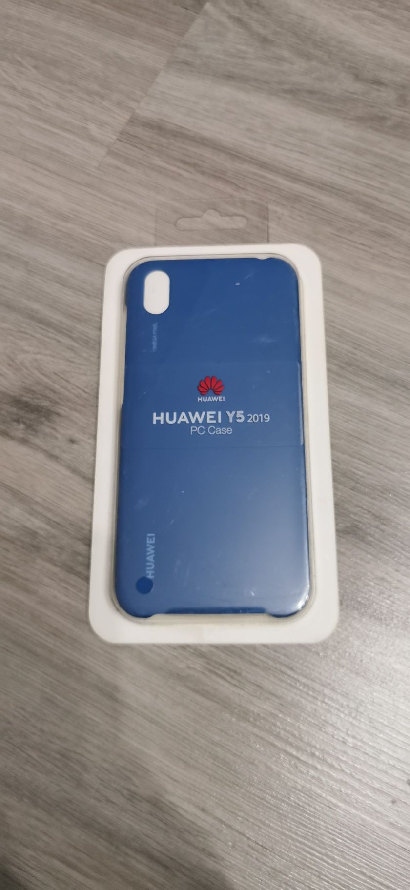 Oryginalne niebieskie etui huawei Y5 2019