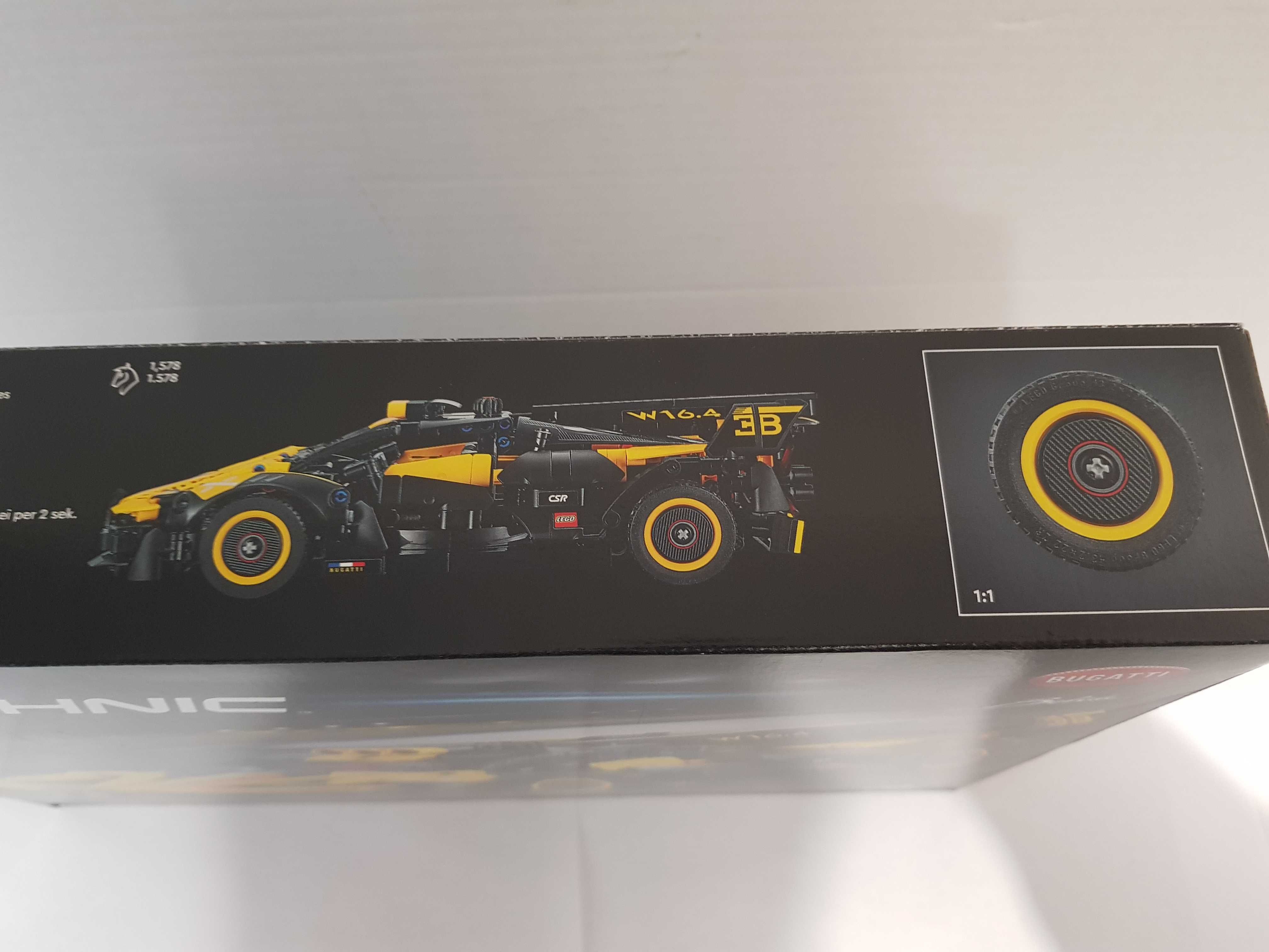 Auto LEGO Technic klocki Bugatti bolid 42151 samochod Nowy