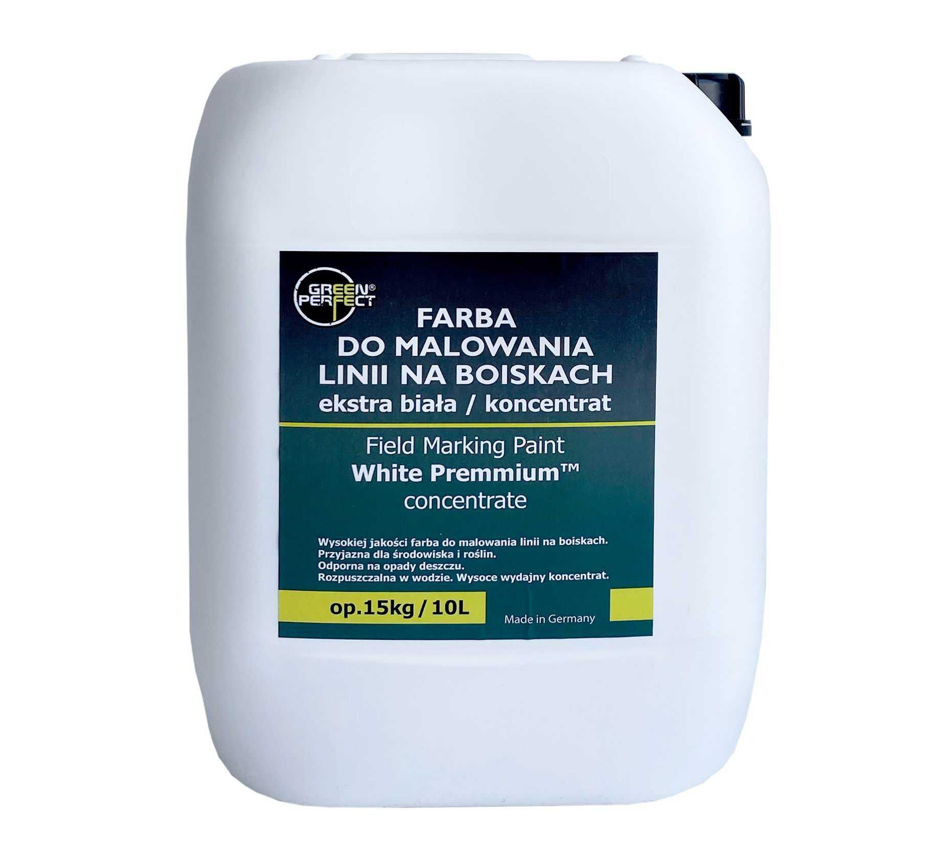 Farba do malowania wyznaczania linii boiskowych, koncentrat 15kg