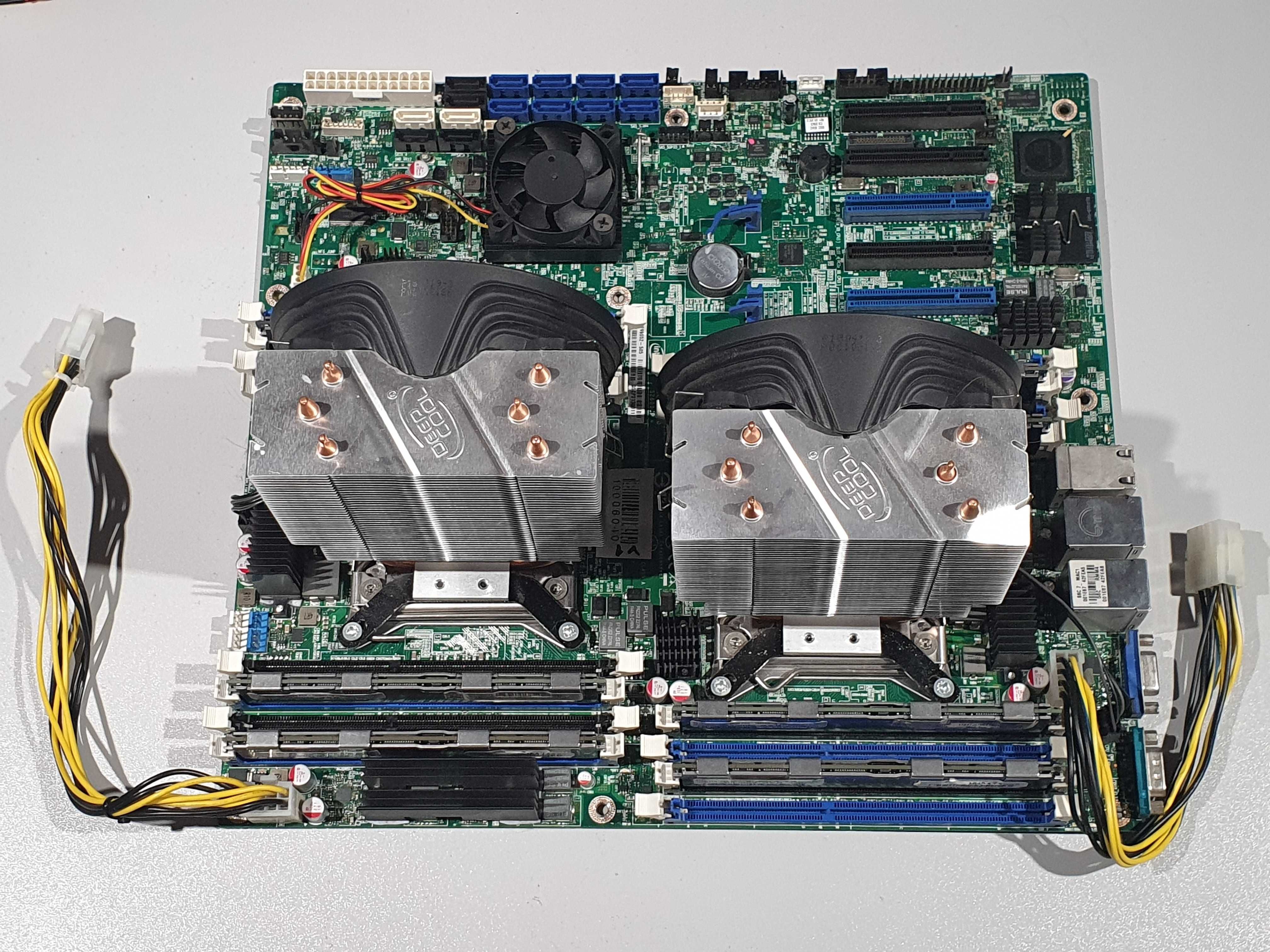 intel xeon e5-2670 *2од +  Hynix DDR3-1333 4Gb *8од(32gb)