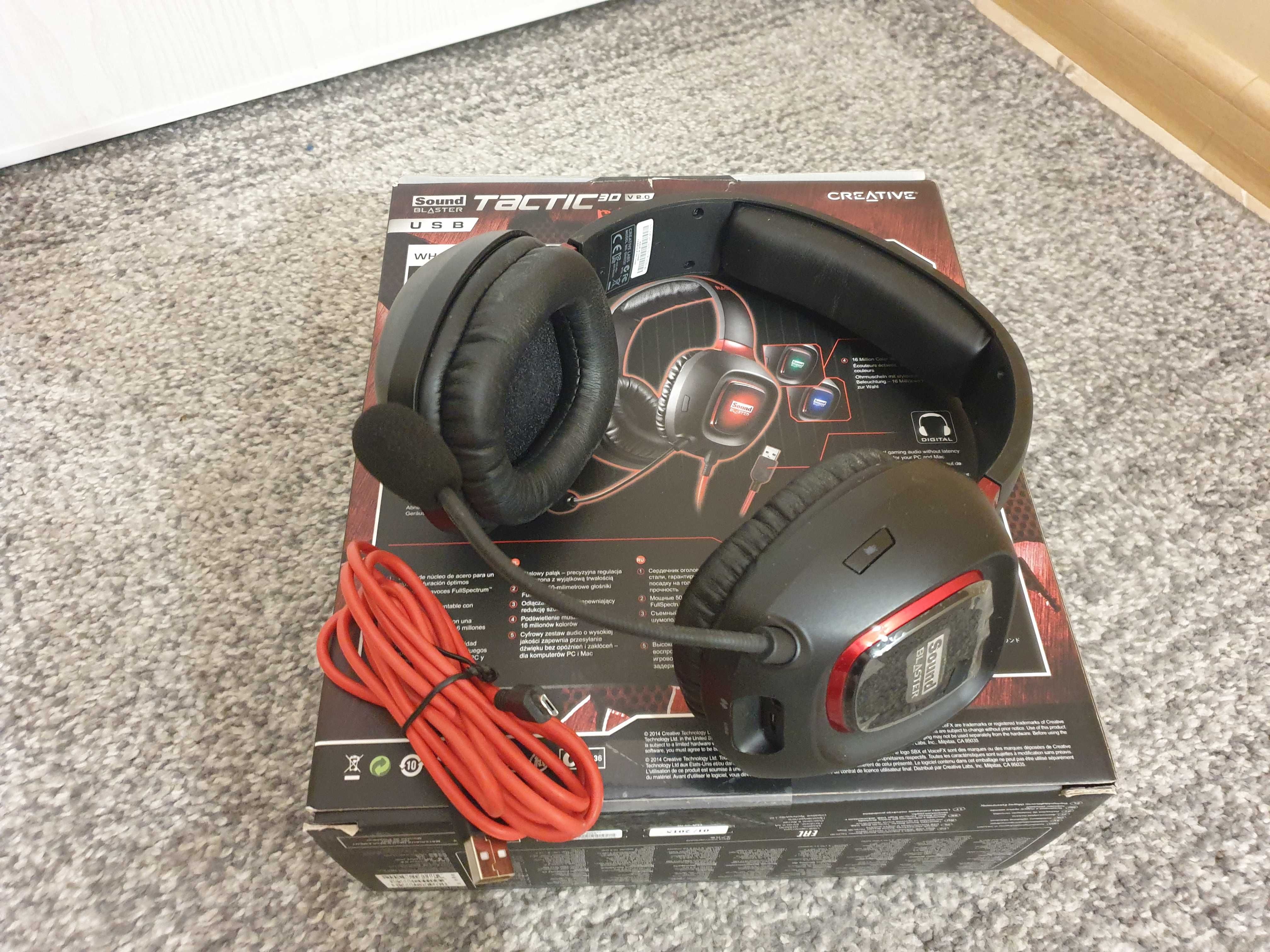 Słuchawki Sound Blaster Tactic 3D Rage V2.0