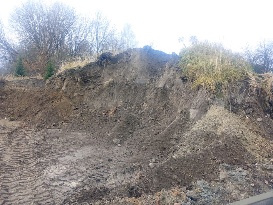 Ziemia na podniesienie, wyrówanie tetenu, humus