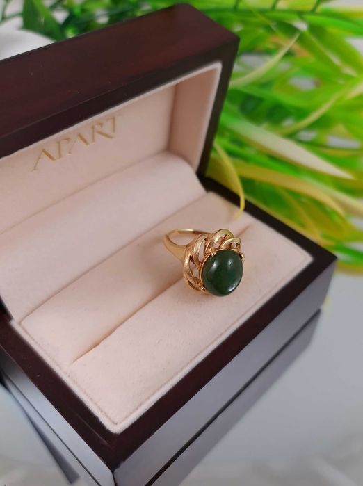 Pierścionek złoty z oczkiem 7,16g 585