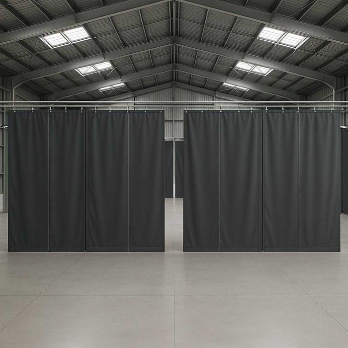 Kotary plandekowe przemysłowe – hale, magazyny, warsztaty, logistyka