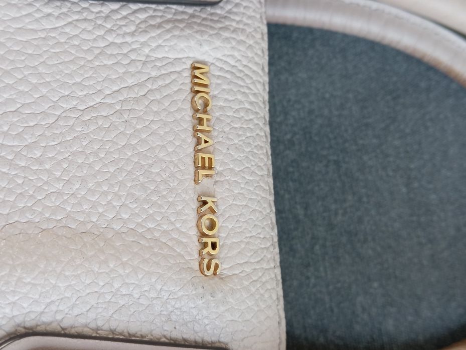 Michael Kors Oryginalna Torebka Skórzana / Kuferek Mercel Leather