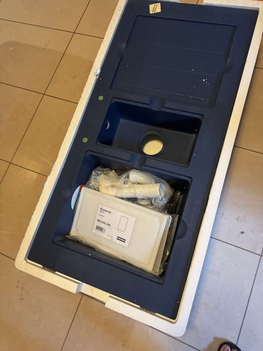 Zlew Franke Mythos MTG 651 CBR (Cobalt Blau Metallic)
