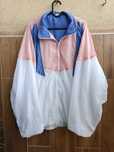 Szybki Ortalion Szelest size XXL Rave Boxy Pink Wixapol Gorpcore Y2K